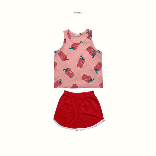 PEANUT - Korean Children Fashion - #Kfashion4kids - Pape Top Bottom Set - 2