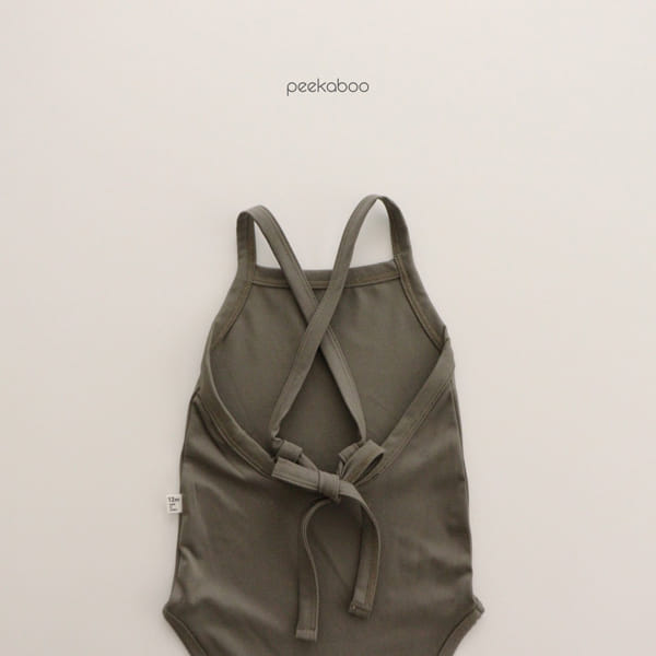 PEEKABOO - Korean Children Fashion - #Kfashion4kids - Mono One-piece Bodysuit - 6
