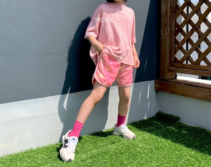 PICNIC - Korean Children Fashion - #Kfashion4kids - Spangle Shorts - 2