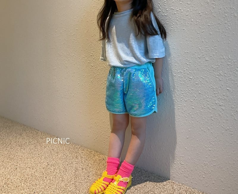 PICNIC - Korean Children Fashion - #Kfashion4kids - Spangle Shorts - 3