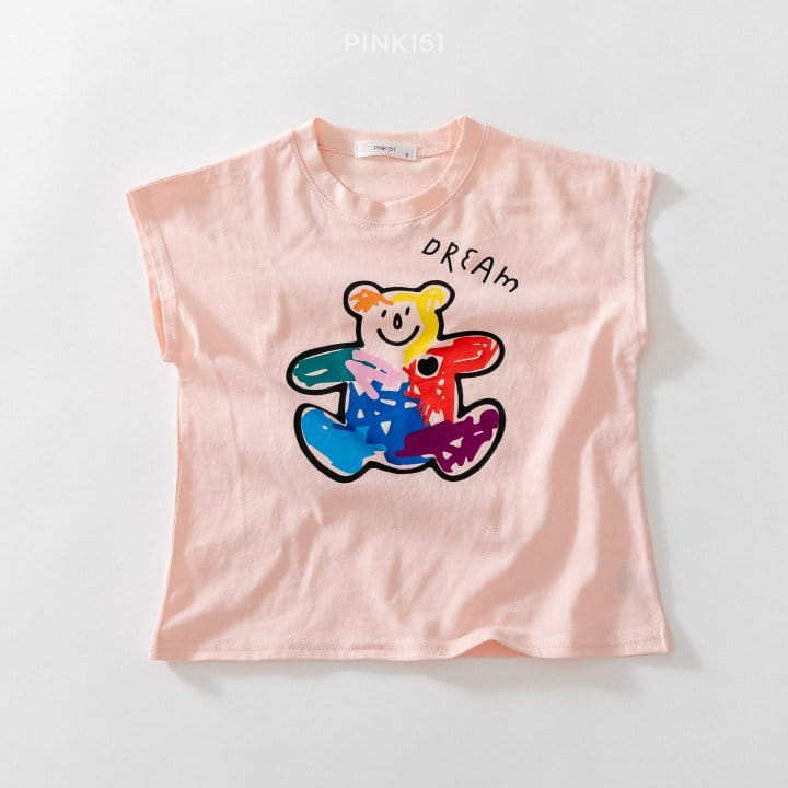 PINK151 - Korean Children Fashion - #Kfashion4kids - Rainbow Bear Tee - 7