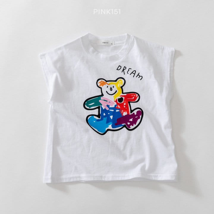 PINK151 - Korean Children Fashion - #Kfashion4kids - Rainbow Bear Tee - 8
