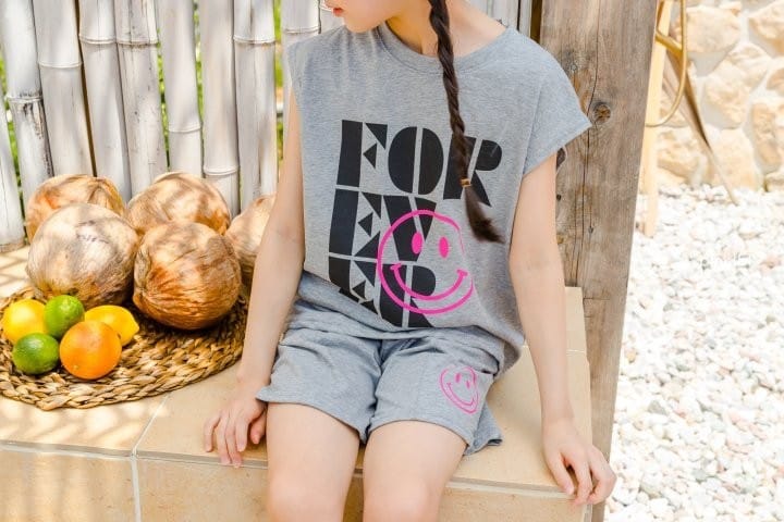 PINK151 - Korean Children Fashion - #Kfashion4kids - Forever Sleevless