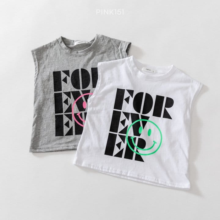 PINK151 - Korean Children Fashion - #Kfashion4kids - Forever Sleevless - 3