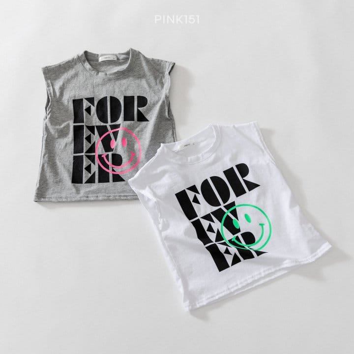 PINK151 - Korean Children Fashion - #Kfashion4kids - Forever Sleevless - 4