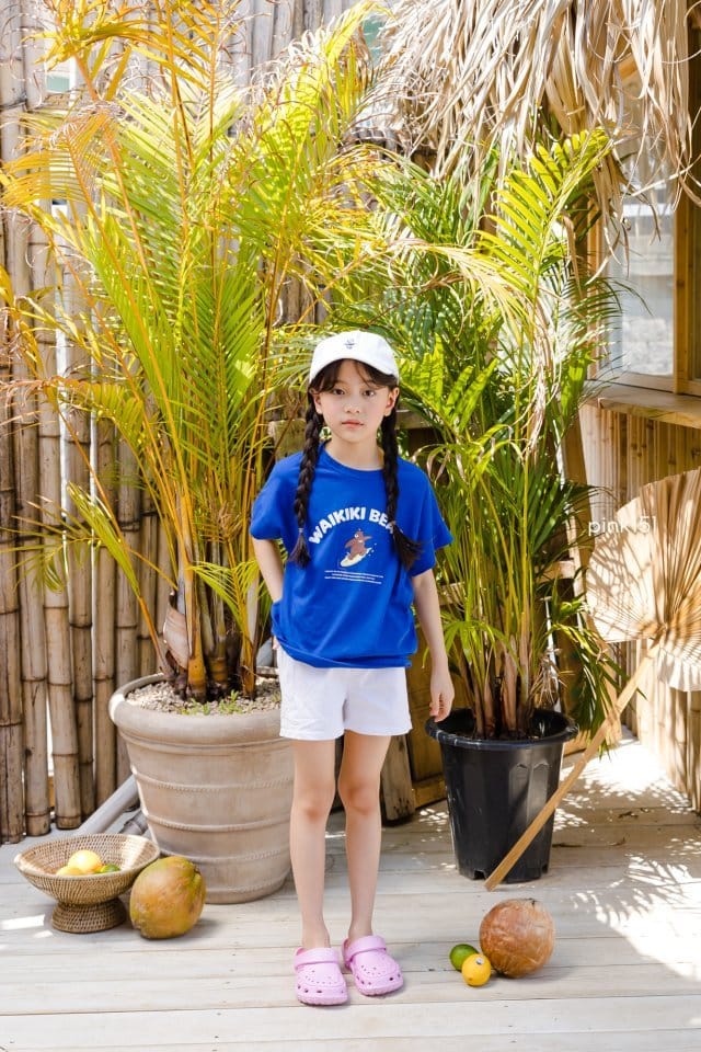 PINK151 - Korean Children Fashion - #Kfashion4kids - Surfing Bear Tee - 12