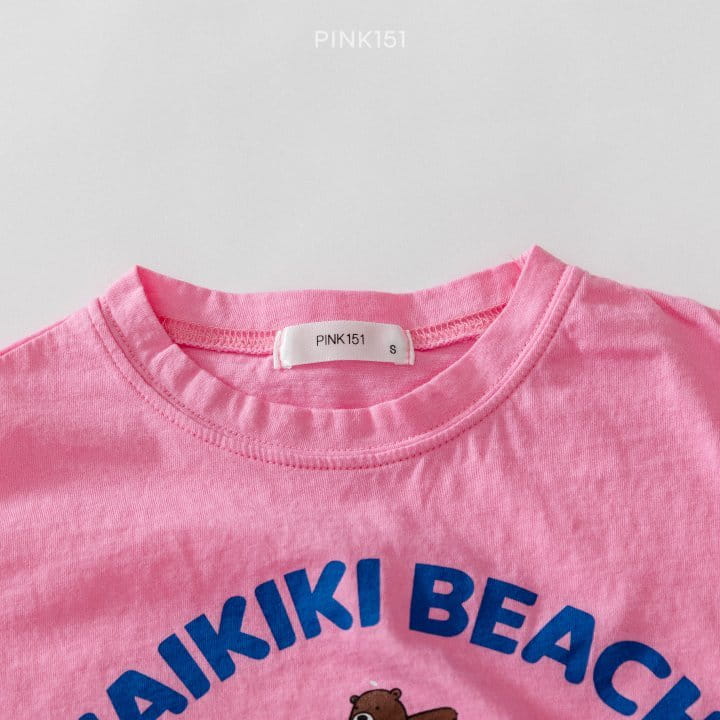 PINK151 - Korean Children Fashion - #Kfashion4kids - Surfing Bear Tee - 8