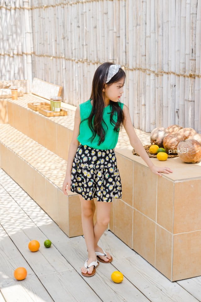 PINK151 - Korean Children Fashion - #Kfashion4kids - Flare Sleevelss - 12