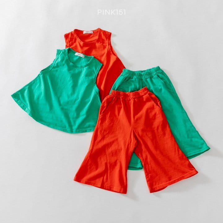 PINK151 - Korean Children Fashion - #Kfashion4kids - Flare Sleevelss - 2