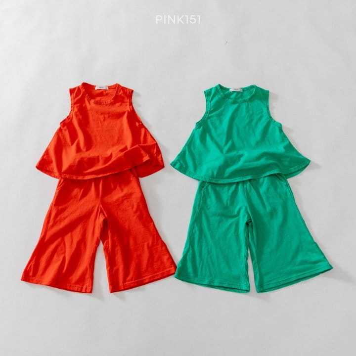 PINK151 - Korean Children Fashion - #Kfashion4kids - Flare Sleevelss - 3