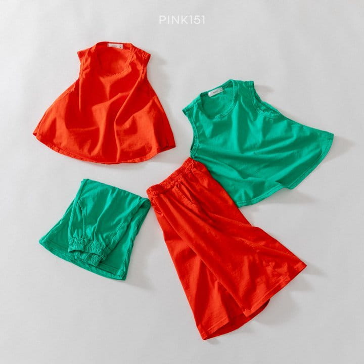 PINK151 - Korean Children Fashion - #Kfashion4kids - Flare Sleevelss - 4