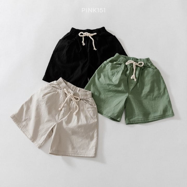 PINK151 - Korean Children Fashion - #Kfashion4kids - 151 Linen Shorts - 2