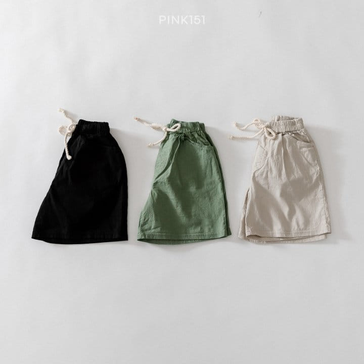 PINK151 - Korean Children Fashion - #Kfashion4kids - 151 Linen Shorts - 4