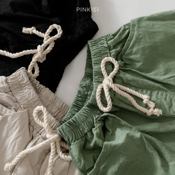 PINK151 - Korean Children Fashion - #Kfashion4kids - 151 Linen Shorts - 6