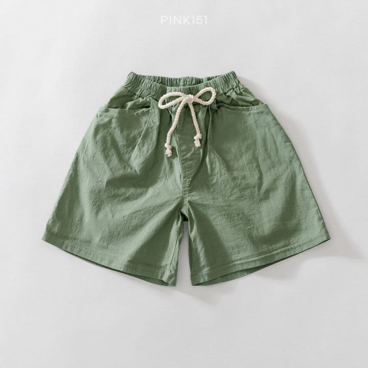 PINK151 - Korean Children Fashion - #Kfashion4kids - 151 Linen Shorts - 8