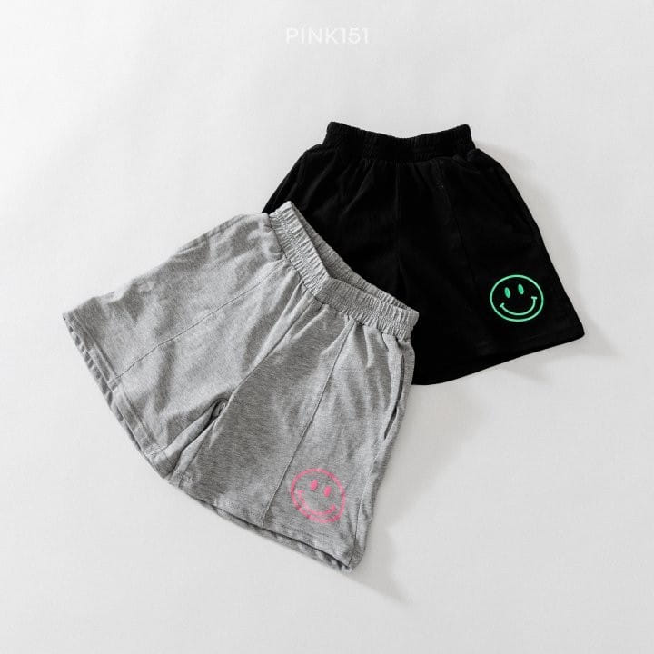 PINK151 - Korean Children Fashion - #Kfashion4kids - Smile Slit Shorts - 2