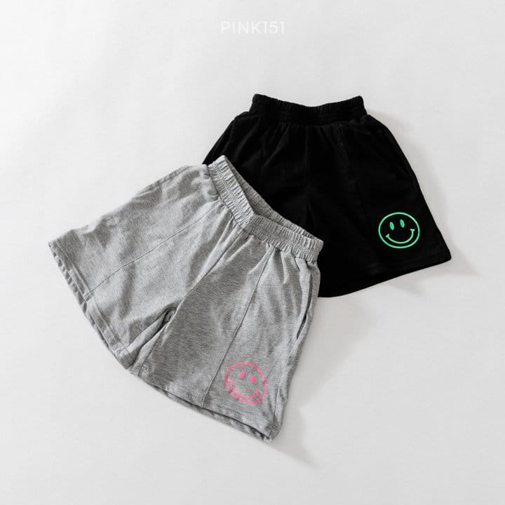 PINK151 - Korean Children Fashion - #Kfashion4kids - Smile Slit Shorts - 3