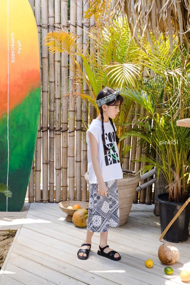 PINK151 - Korean Children Fashion - #Kfashion4kids - Paisely Cooling Pants - 12