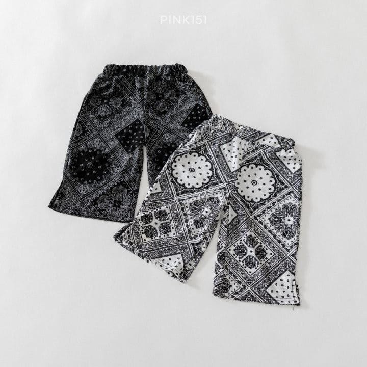 PINK151 - Korean Children Fashion - #Kfashion4kids - Paisely Cooling Pants - 2
