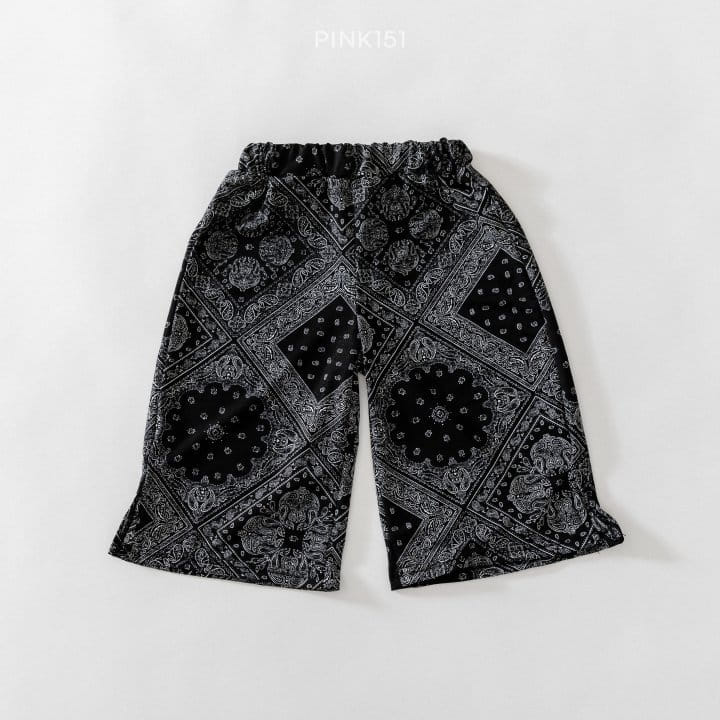 PINK151 - Korean Children Fashion - #Kfashion4kids - Paisely Cooling Pants - 6