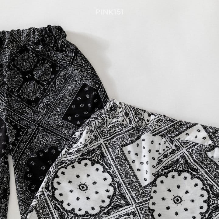 PINK151 - Korean Children Fashion - #Kfashion4kids - Paisely Cooling Pants - 7