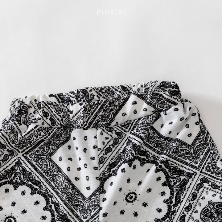 PINK151 - Korean Children Fashion - #Kfashion4kids - Paisely Cooling Pants - 8