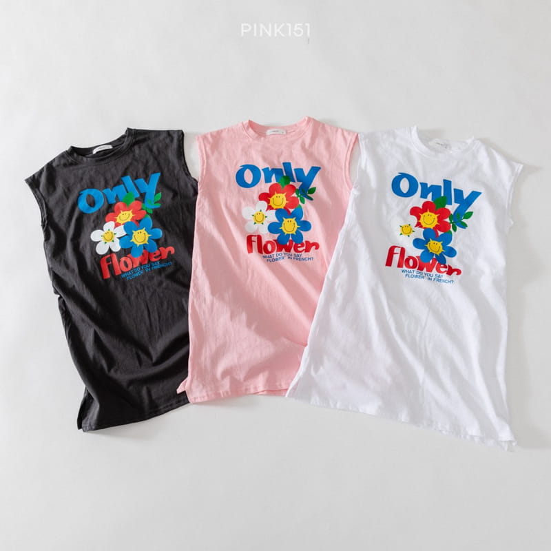 PINK151 - Korean Children Fashion - #Kfashion4kids - Only Flower One-piece - 4