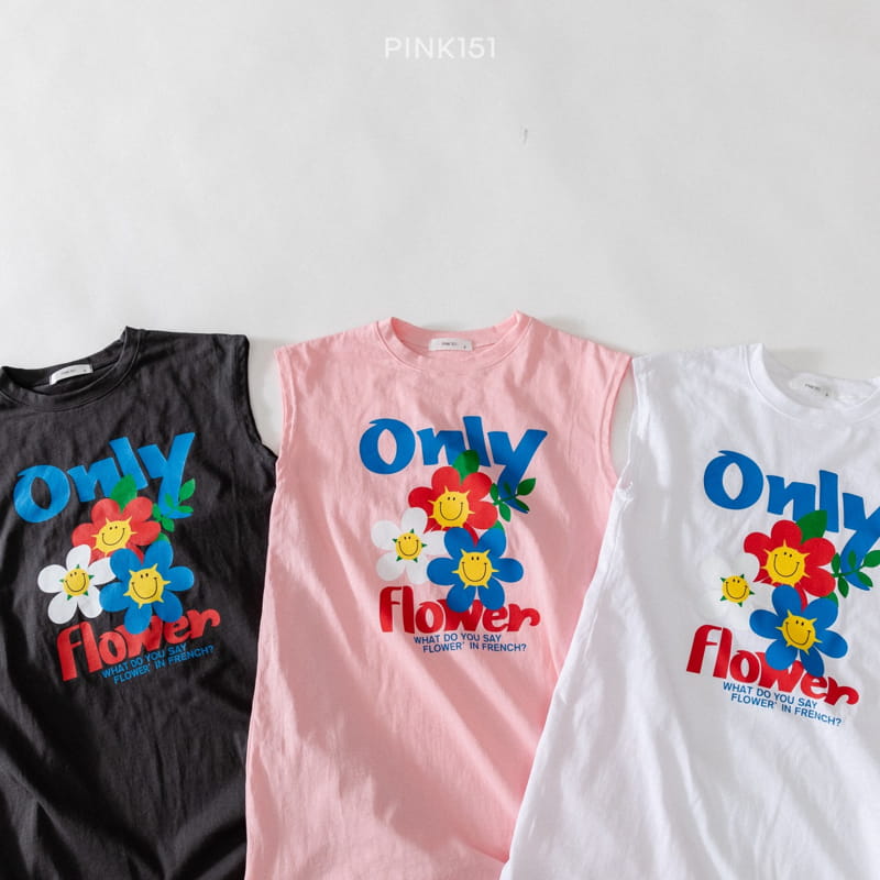 PINK151 - Korean Children Fashion - #Kfashion4kids - Only Flower One-piece - 5