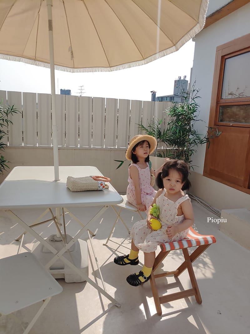 PIOPIU - Korean Children Fashion - #Kfashion4kids - Cherry One-piece - 9