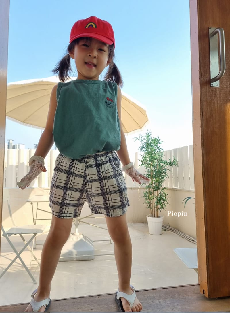 PIOPIU - Korean Children Fashion - #Kfashion4kids - Jerry Sleeveless Tee - 7