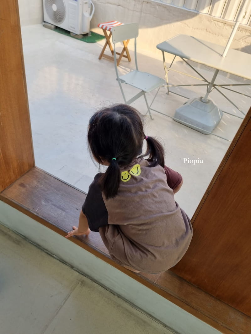 PIOPIU - Korean Children Fashion - #Kfashion4kids - Smile Color Tee - 7