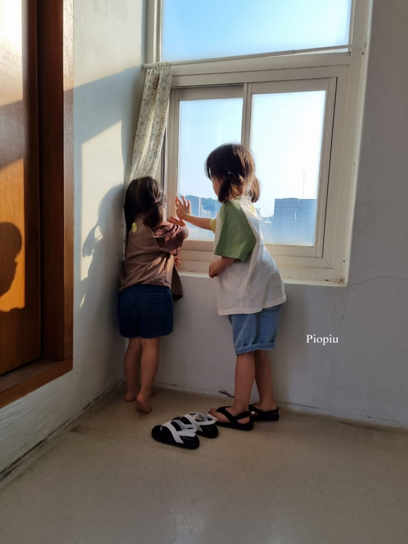 PIOPIU - Korean Children Fashion - #Kfashion4kids - Smile Color Tee - 9
