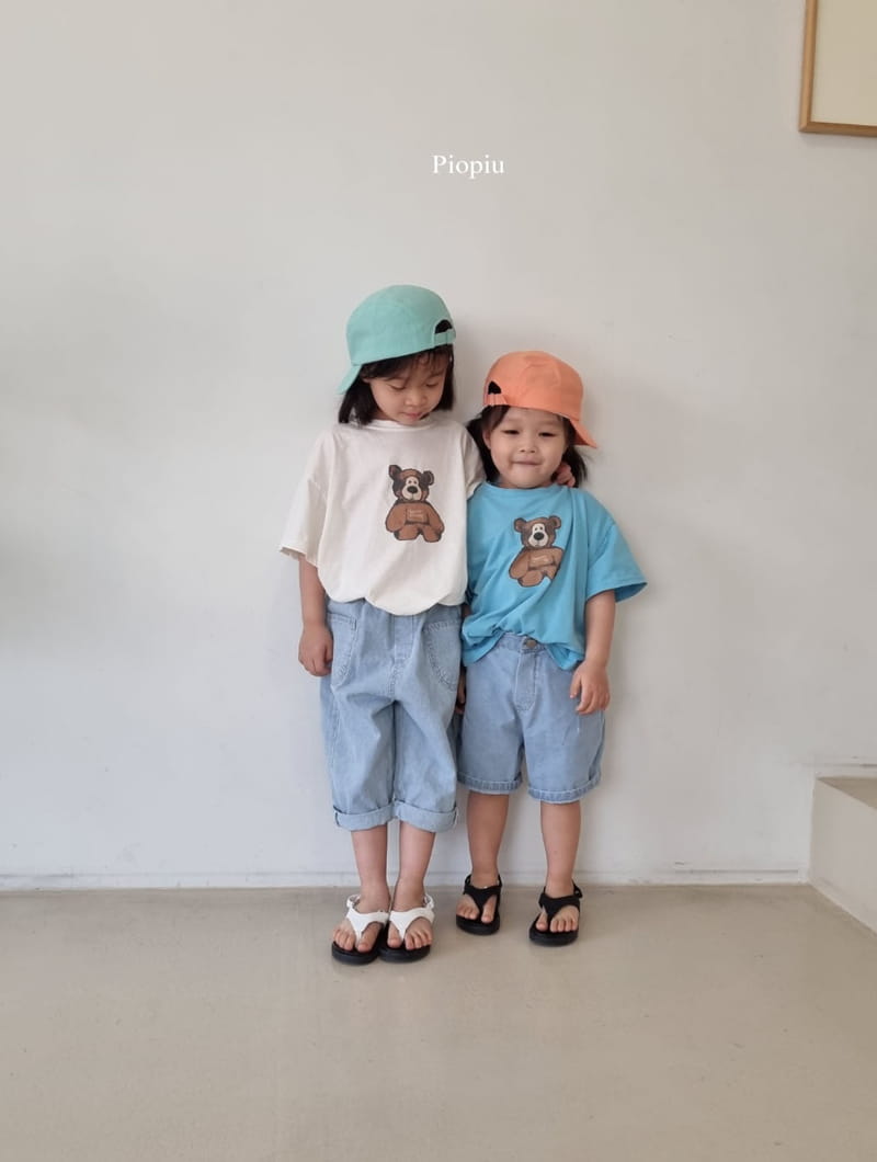 PIOPIU - Korean Children Fashion - #Kfashion4kids - Teddy Tee - 3