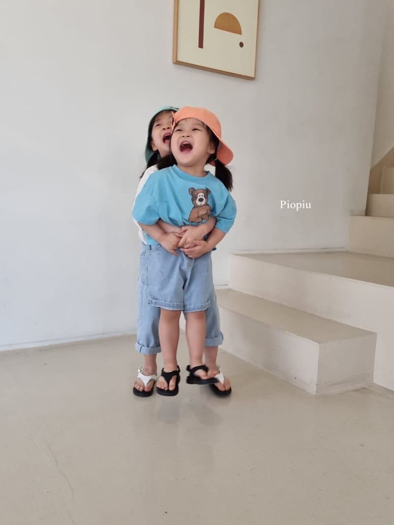 PIOPIU - Korean Children Fashion - #Kfashion4kids - Teddy Tee - 4