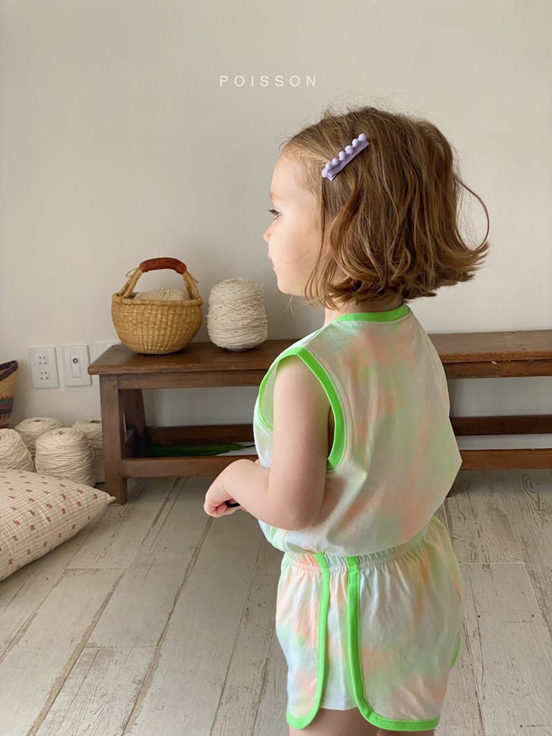 POISSON - Korean Children Fashion - #Kfashion4kids - Smile Top Bottom Set - 6