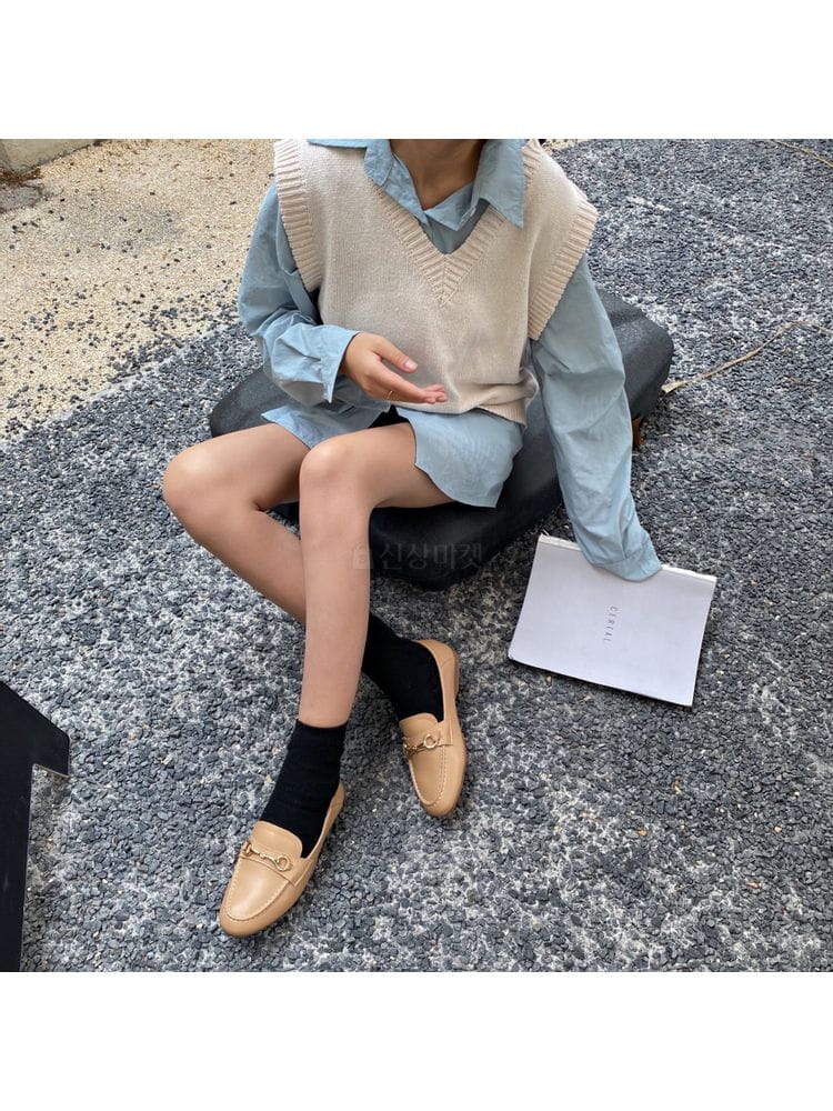 RUNAMARTIN - Korean Children Fashion - #Kfashion4kids - Soflty Cushion Loafer - 3