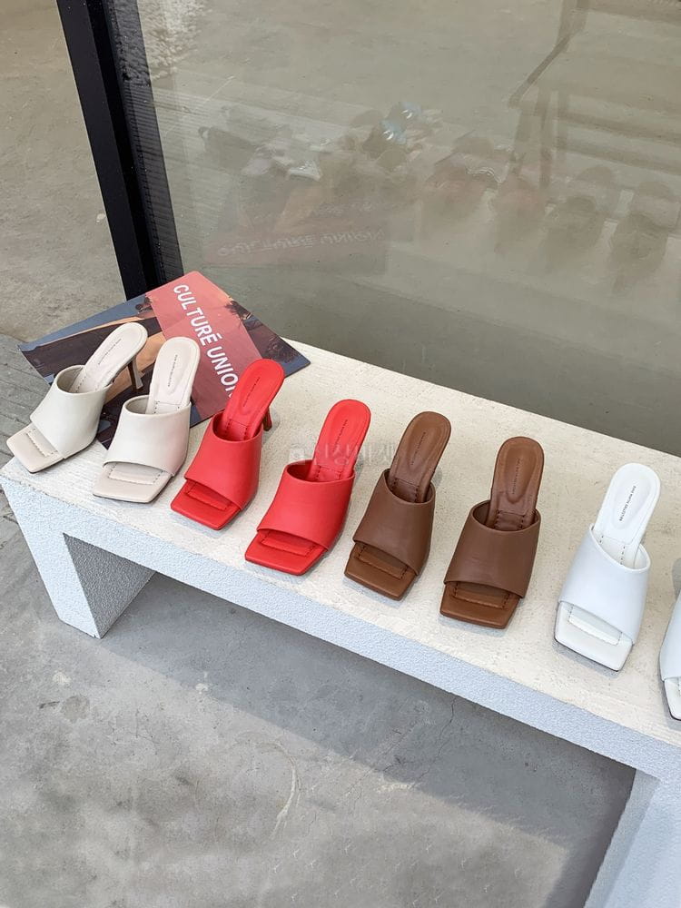 RUNAMARTIN - Korean Children Fashion - #Kfashion4kids - 813 Square Slippers - 2