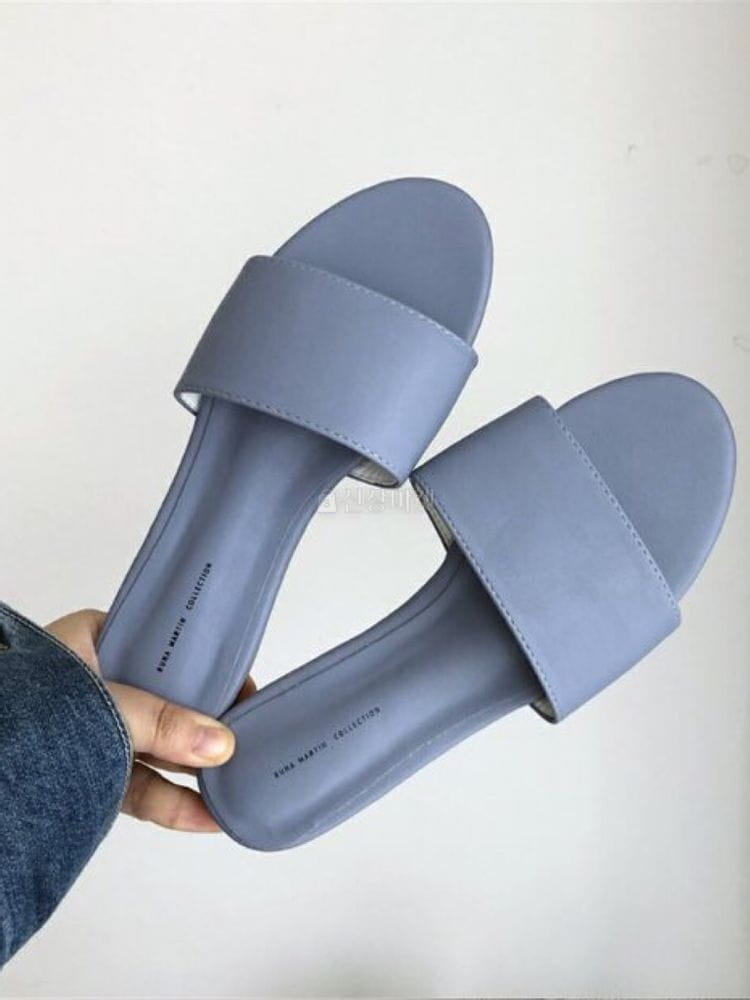 RUNAMARTIN - Korean Children Fashion - #Kfashion4kids - 318-1 Basic Slippers - 3