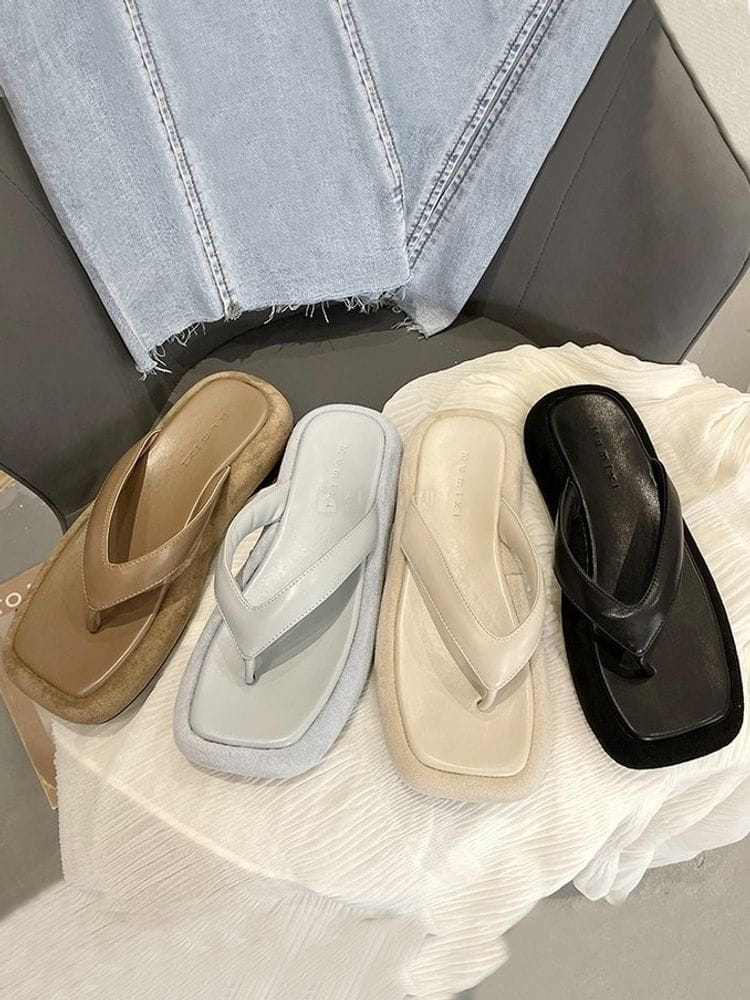 RUNAMARTIN - Korean Children Fashion - #Kfashion4kids - 6789 Over Flip Flop