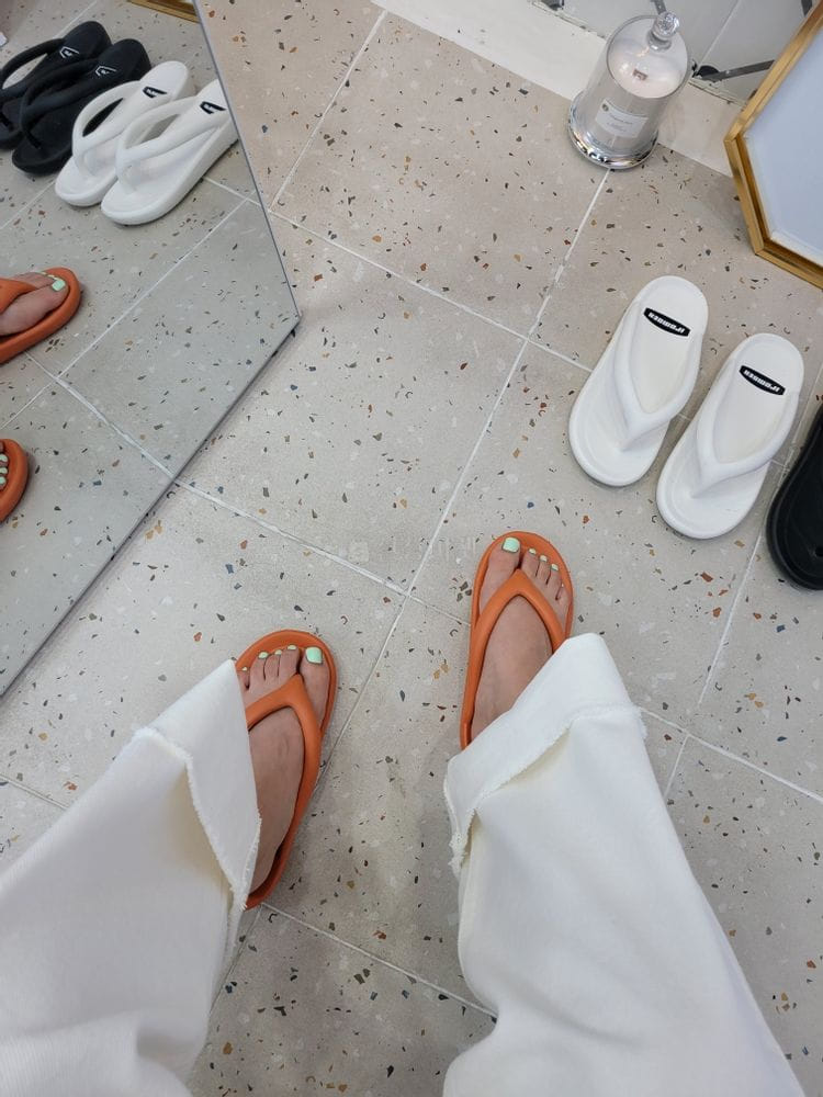 RUNAMARTIN - Korean Children Fashion - #Kfashion4kids - Angelly Softly Flip Flop - 2