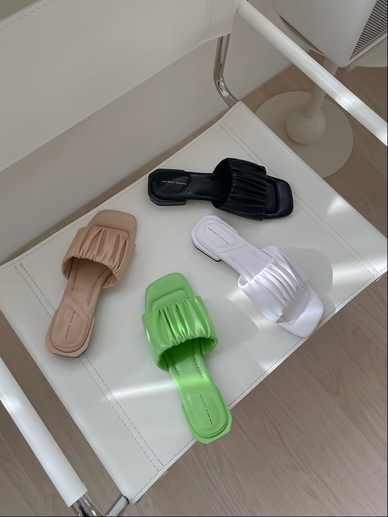 RUNAMARTIN - Korean Children Fashion - #Kfashion4kids - 99896 Wrinkle Shirring Sha Sha Slippers - 3