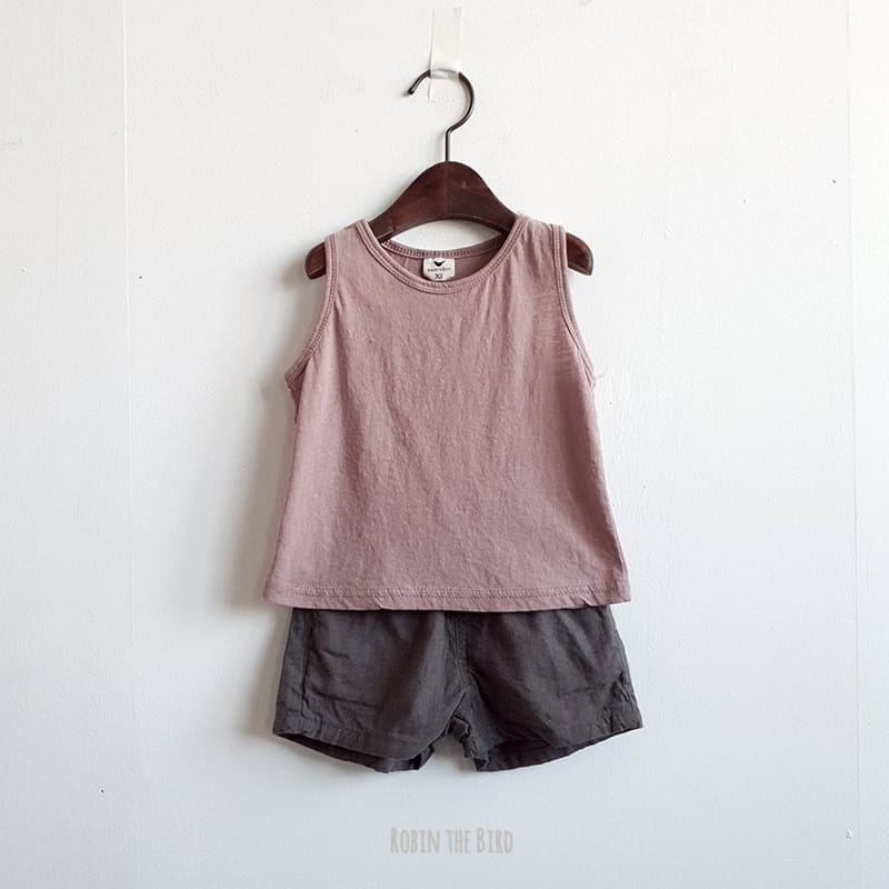 SAEROBIN - Korean Children Fashion - #Kfashion4kids - Washing Mango Sleeveless - 11