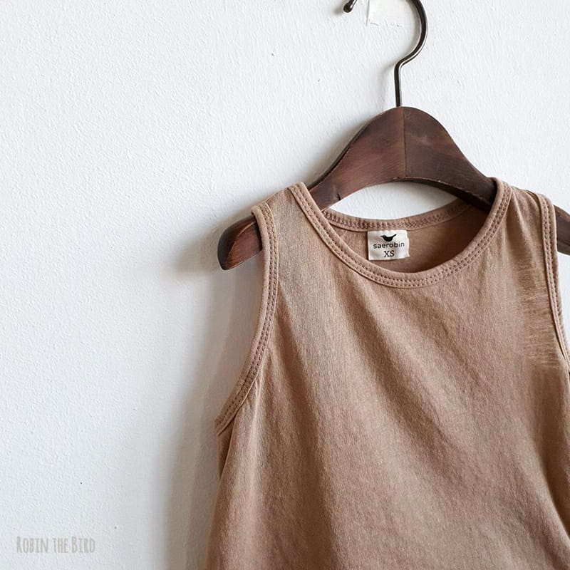 SAEROBIN - Korean Children Fashion - #Kfashion4kids - Washing Mango Sleeveless - 7