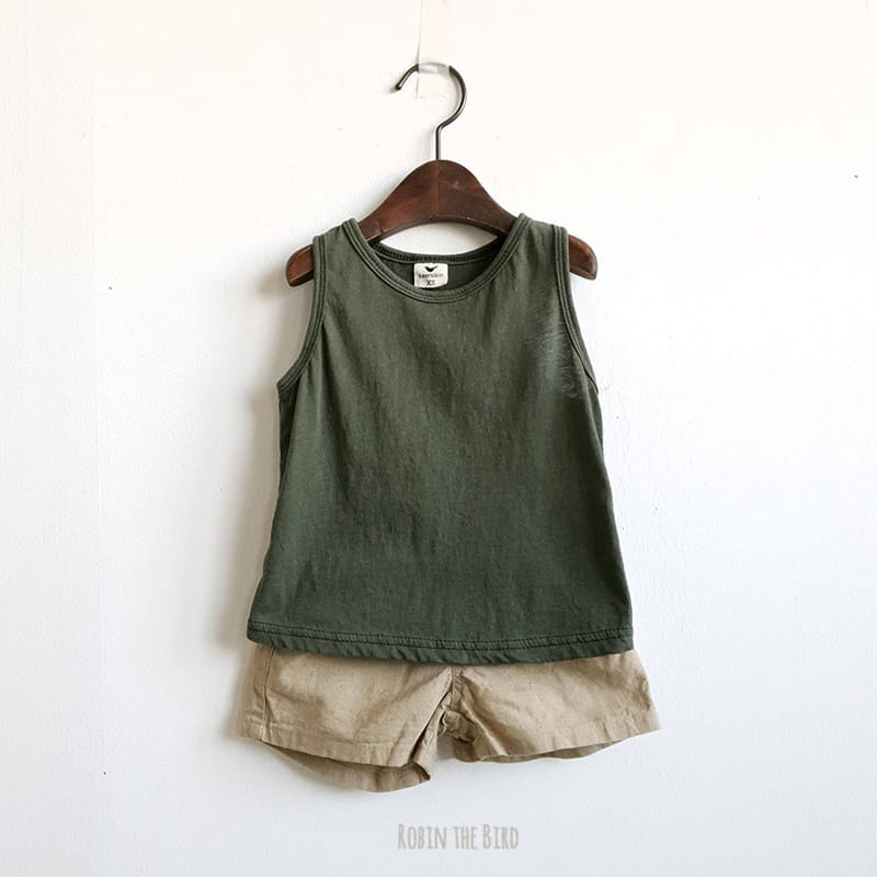 SAEROBIN - Korean Children Fashion - #Kfashion4kids - Washing Mango Sleeveless - 9