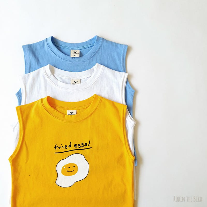 SAEROBIN - Korean Children Fashion - #Kfashion4kids - Egg Box Sleeves Tee - 2