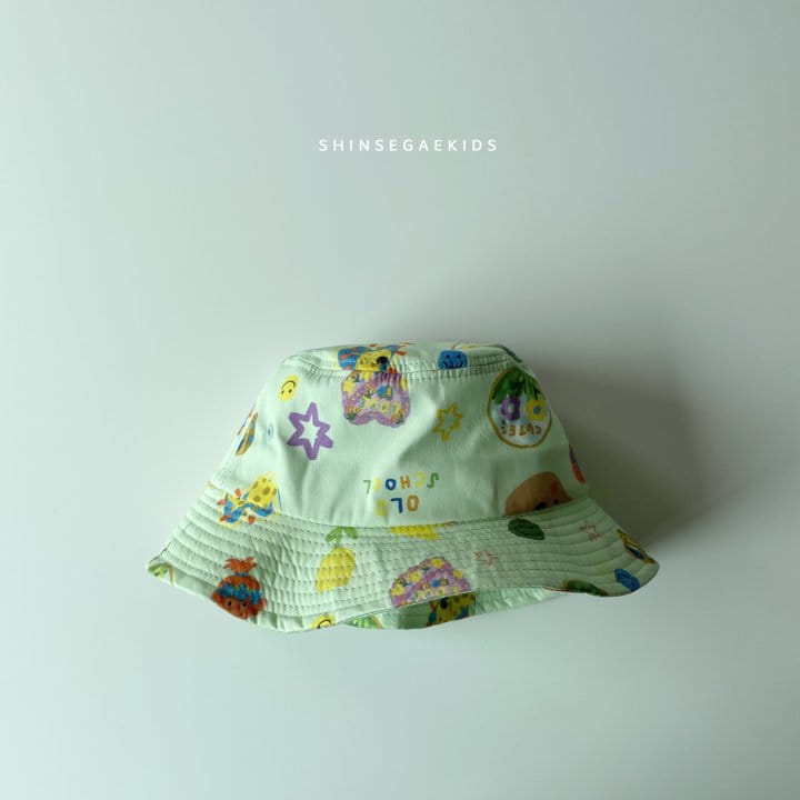 SHINSEAGE KIDS - Korean Children Fashion - #Kfashion4kids - Bear Paint Bucket Hat - 7