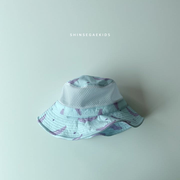 SHINSEAGE KIDS - Korean Children Fashion - #Kfashion4kids - Crocodile Mesh Safari Hat - 6