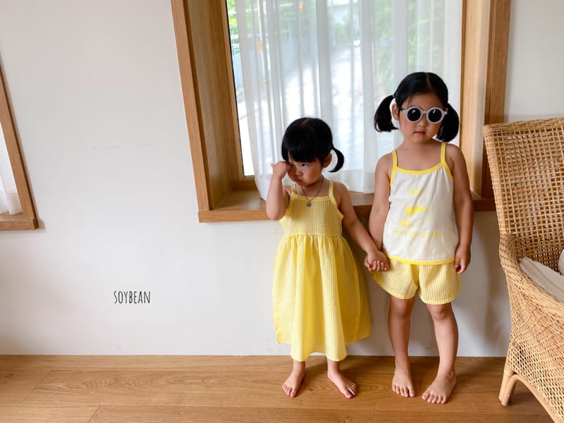 SOYBEAN - Korean Children Fashion - #Kfashion4kids - Jijimi Check One-piece - 10