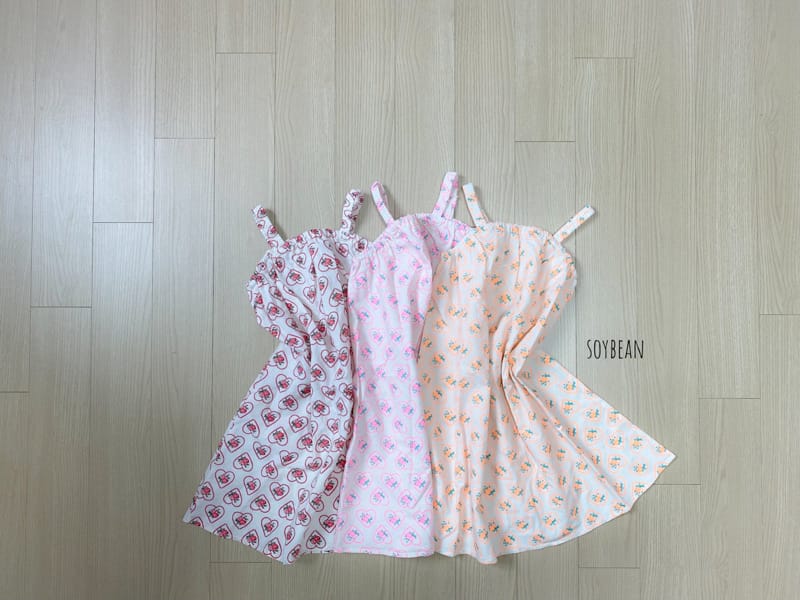 SOYBEAN - Korean Children Fashion - #Kfashion4kids - Heart One-piece