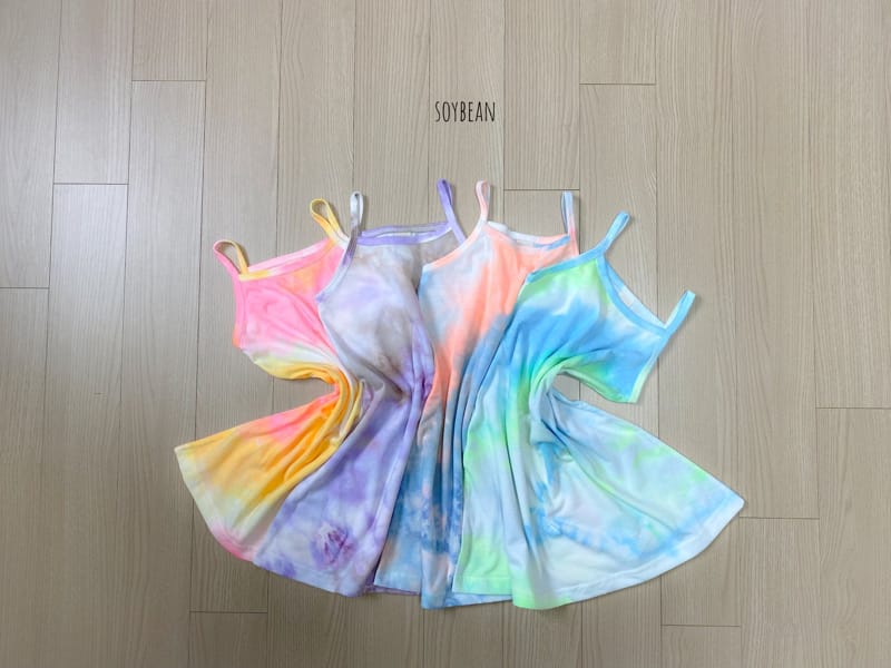 SOYBEAN - Korean Children Fashion - #Kfashion4kids - Tie Dye Long One-piece